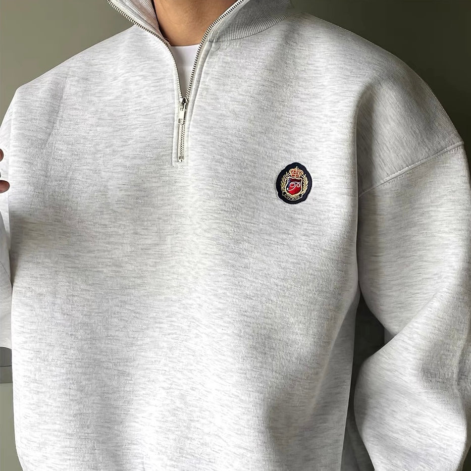 Casual™ Half-Zip Men's Sweater | Sporty and Comfortable | Perfect for Every Day