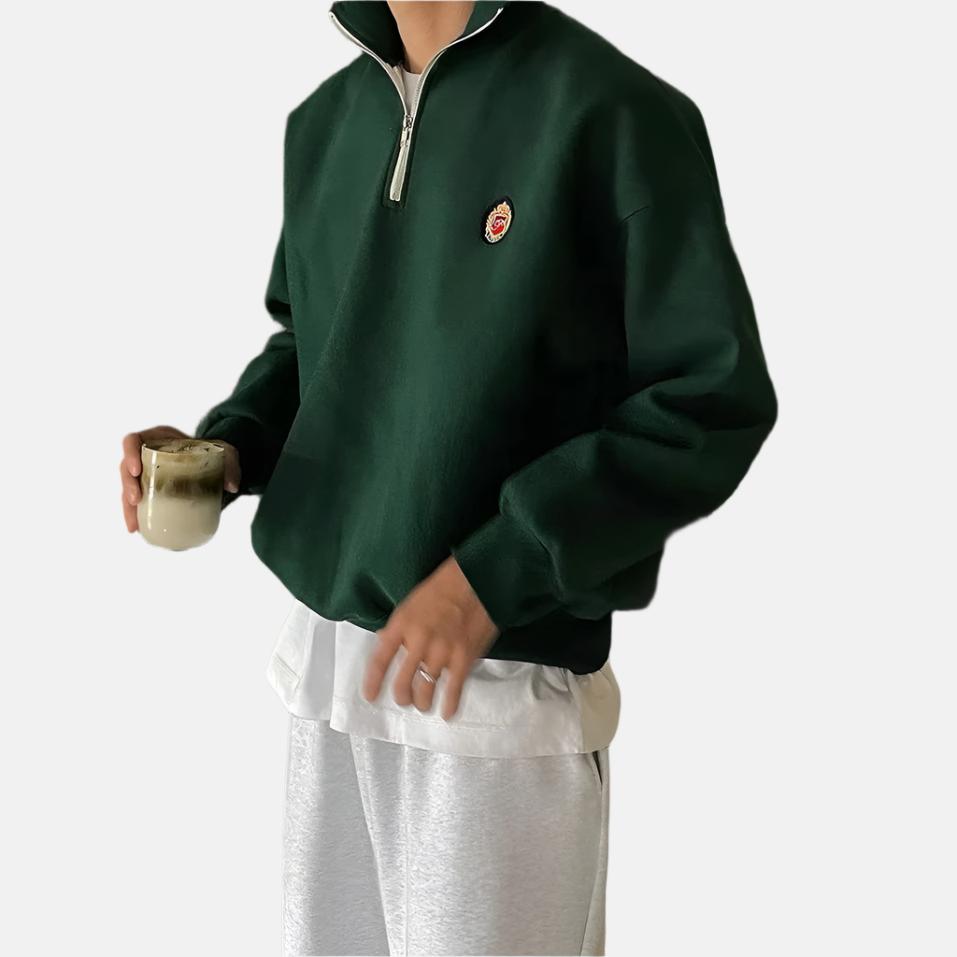 Casual™ Half-Zip Men's Sweater | Sporty and Comfortable | Perfect for Every Day