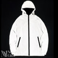 Reflective Windproof Water Resistant Running Jacket for Men | Night Cycling