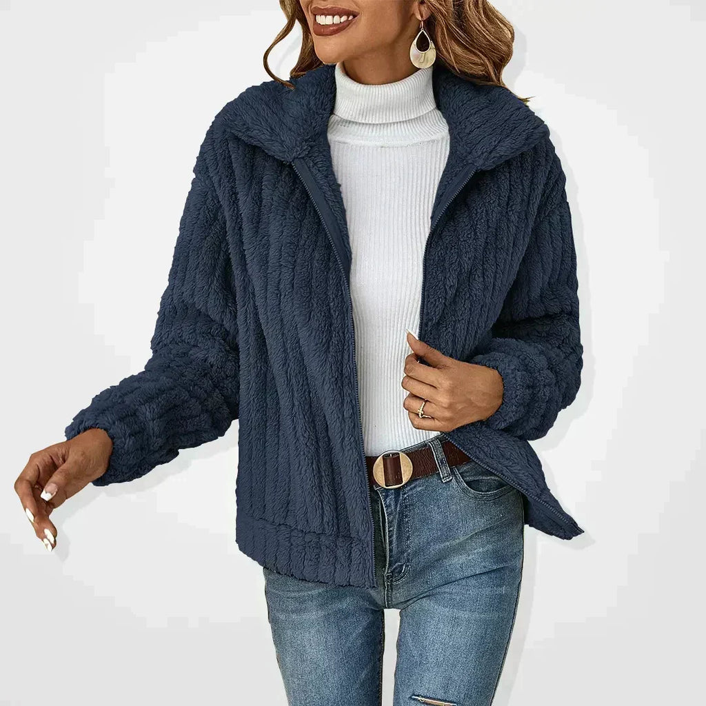 Relaxed Fit Shawl Collar Knit Cardigan for Women | Cool Weather Layering