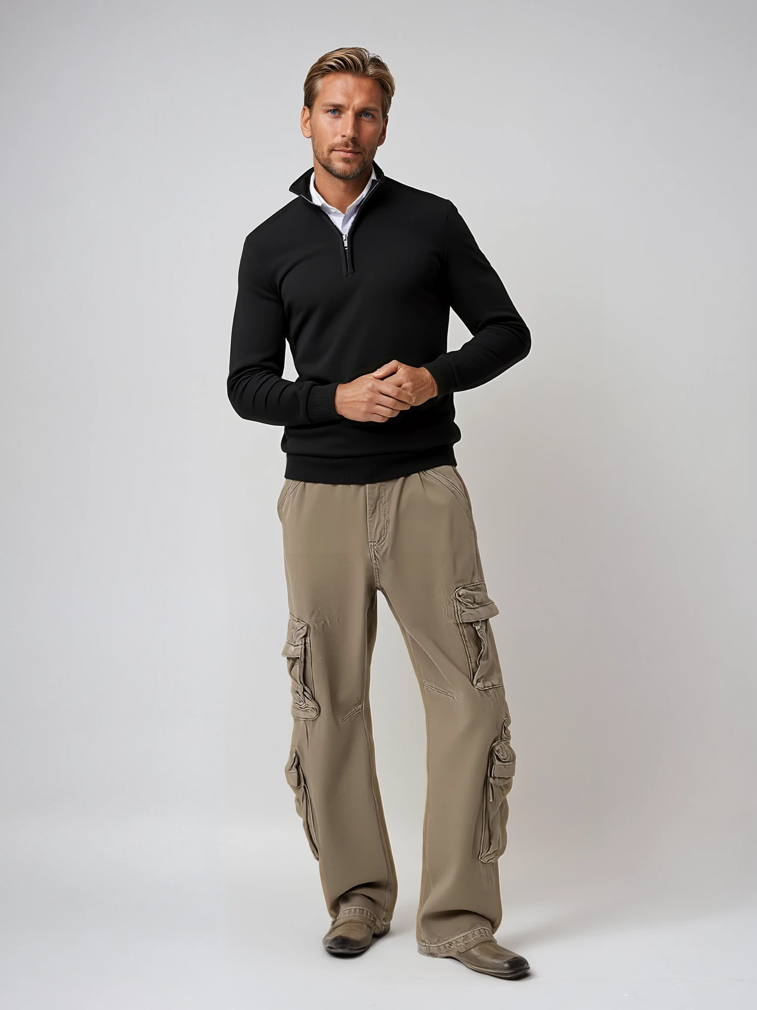 Classic™ Men's Sweater with Zipper