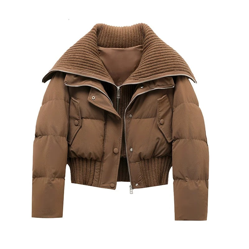 Women's Quilted Jacket | Loose Fit Warm Comfort