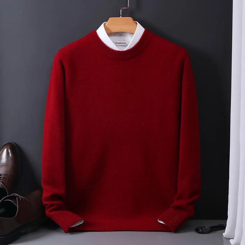 Lode™ Elegant Men's Sweater with Collar Detail