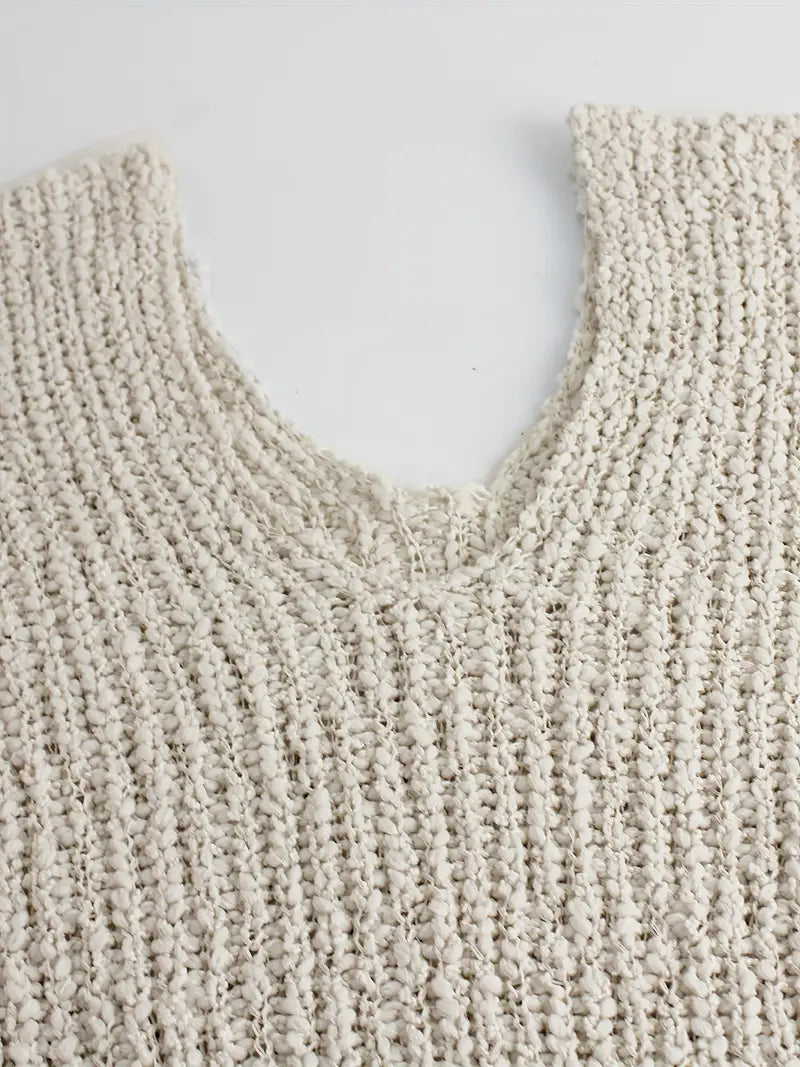 Fenna™ Off-Shoulder Chunky Knit Sweater