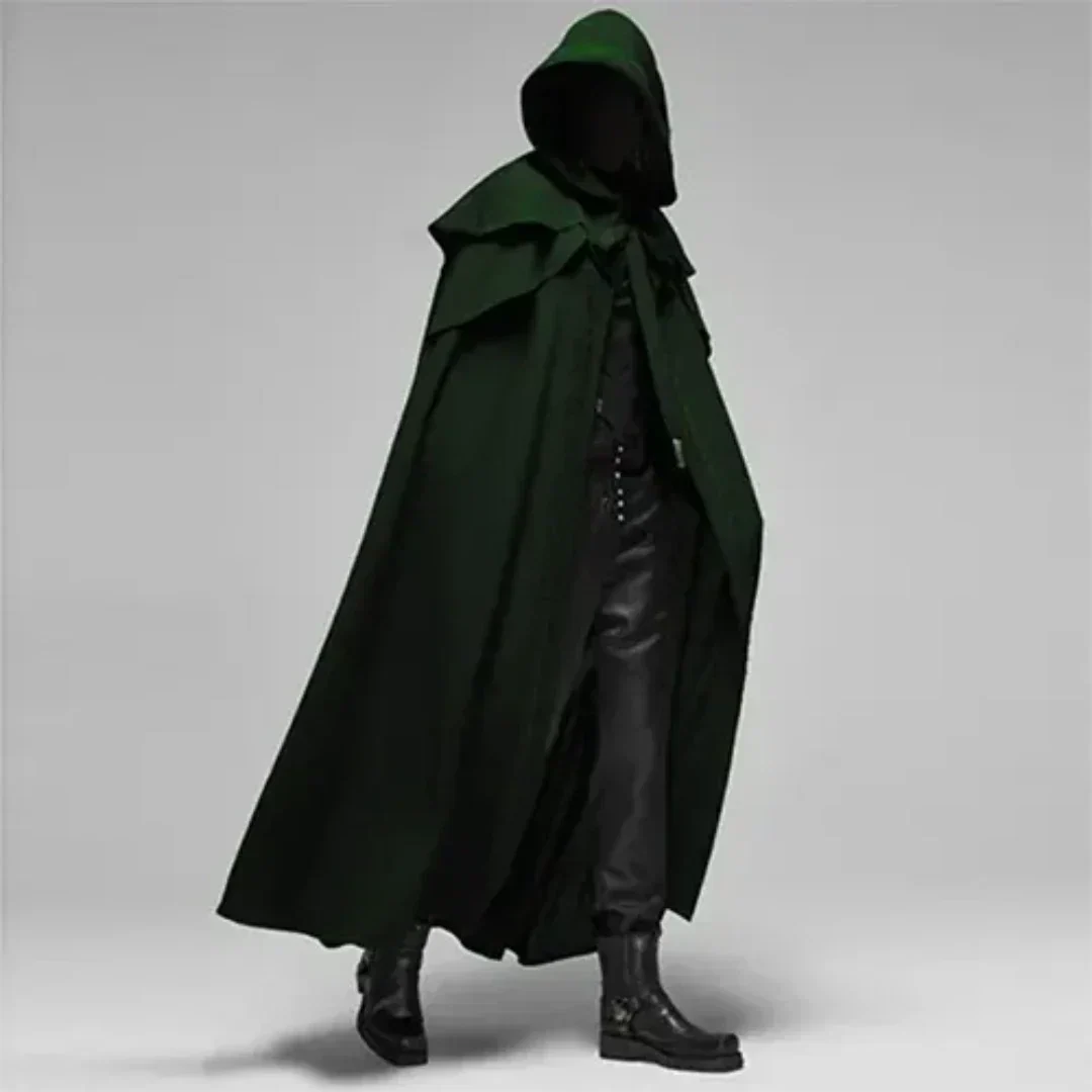 Men's Hooded Coat | Open Front