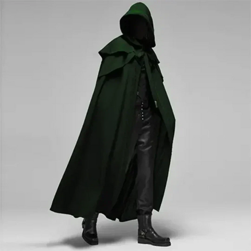 Men's Hooded Coat | Open Front