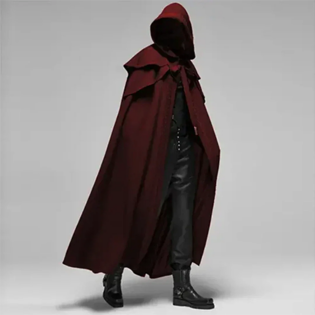 Men's Hooded Coat | Open Front