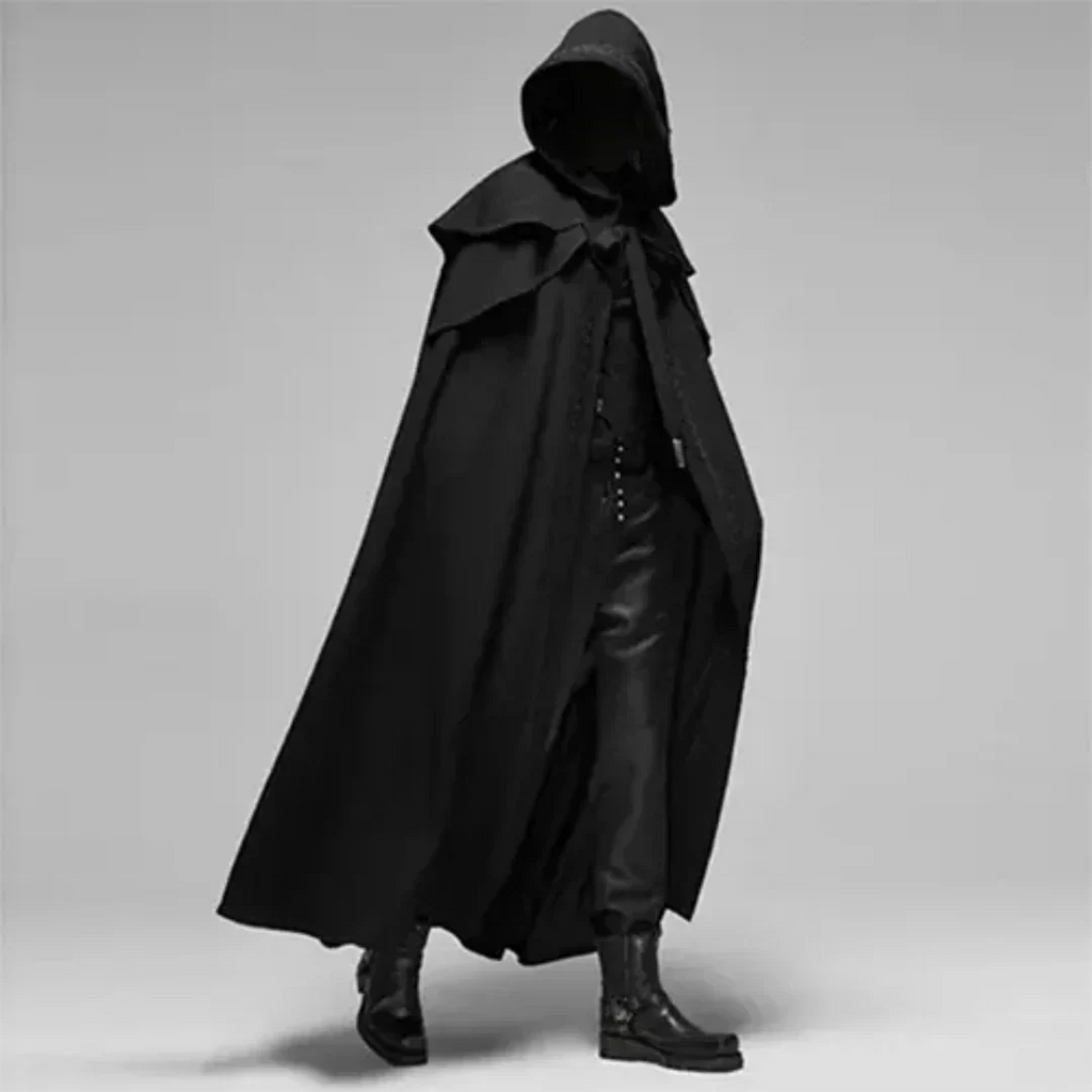 Men's Hooded Coat | Open Front