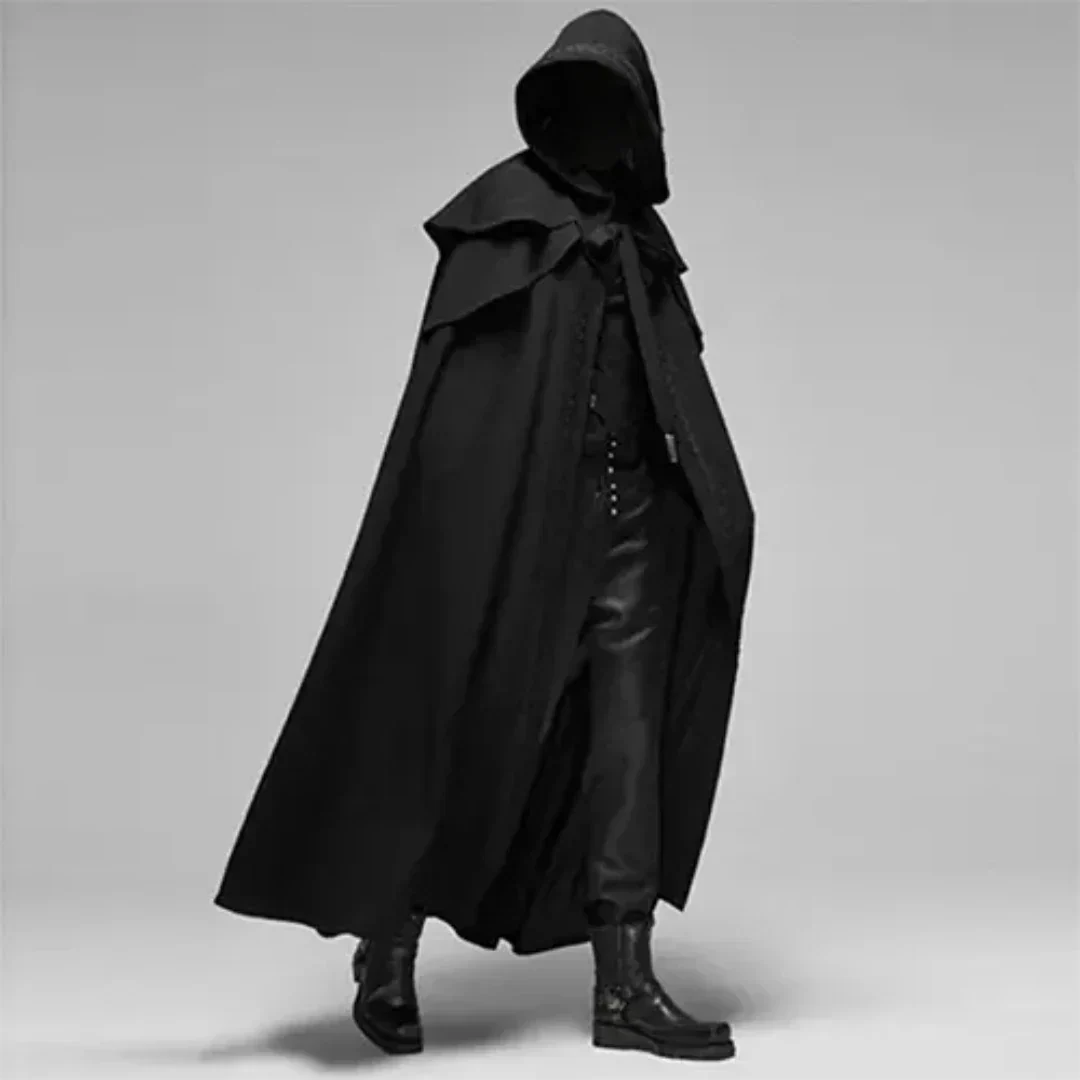 Men's Hooded Coat | Open Front