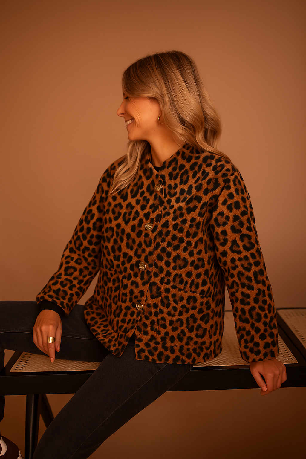 Women's Bomber Jacket | Printed Pattern for Everyday Wear