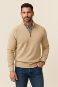 Matteo Ricci | Luxury Cashmere Men's Sweater with Zipper