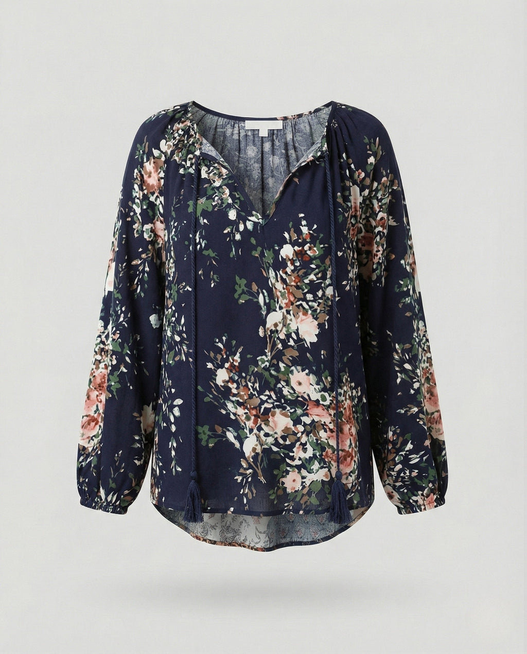 Patchwork Boho Blouse for Women | Relaxed Fit Lightweight Summer Top