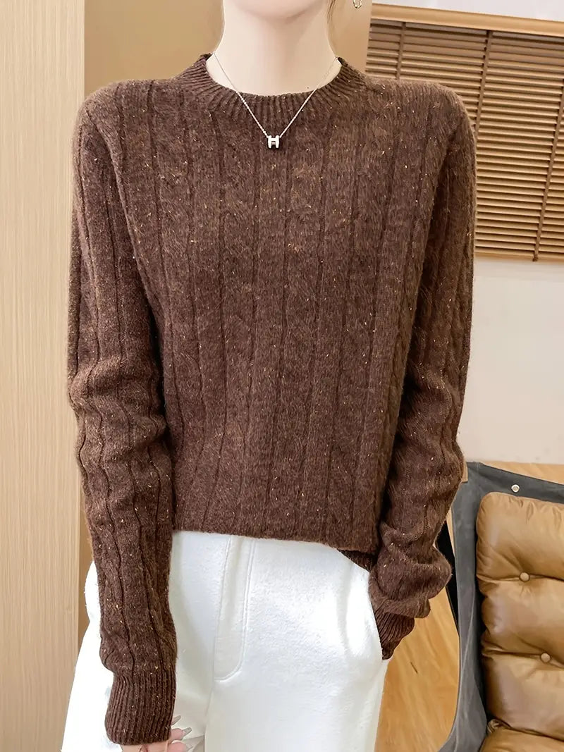 Alice™ Classic Cable Knit Sweater