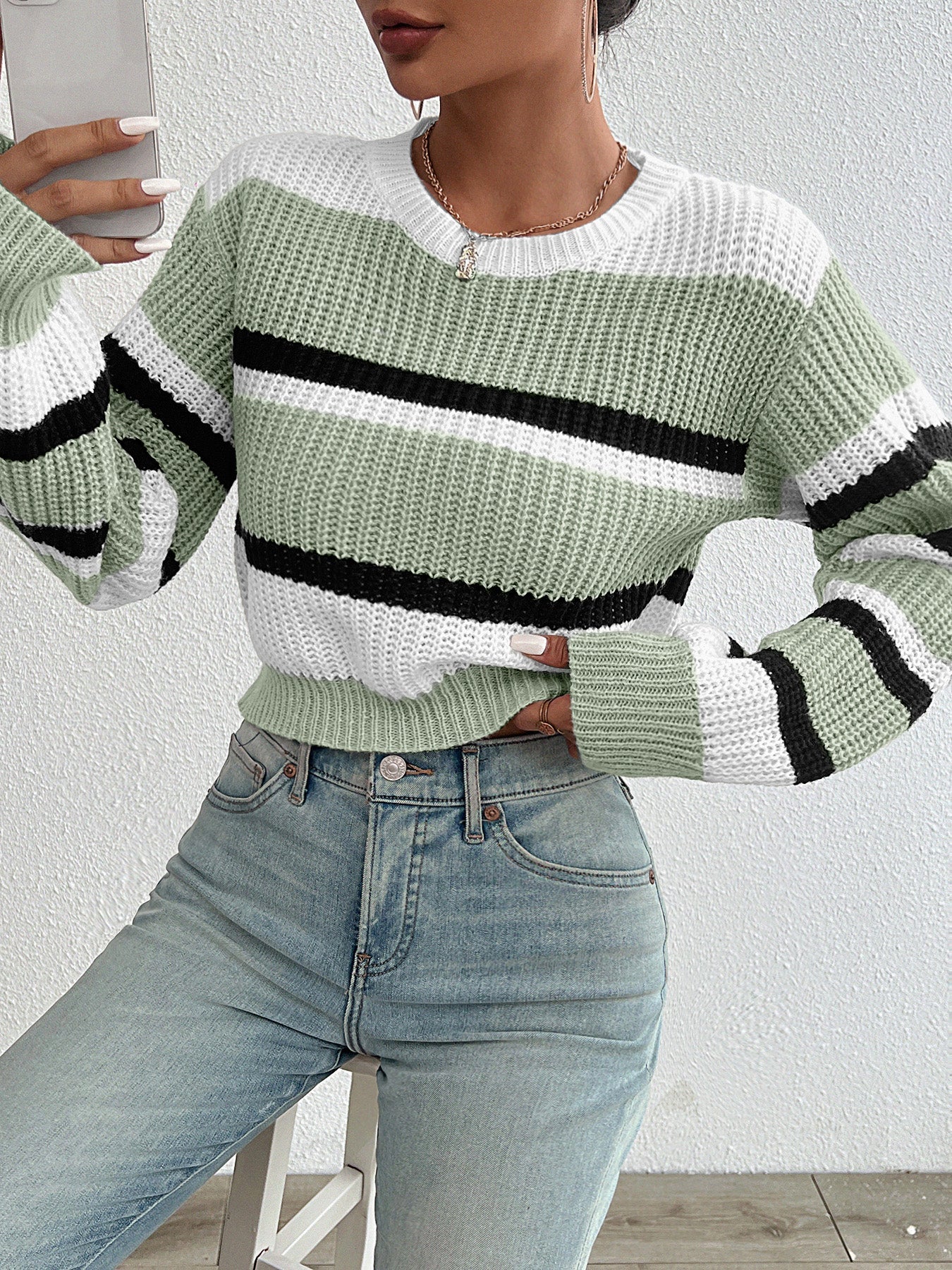 Faya™ Striped Women's Sweater