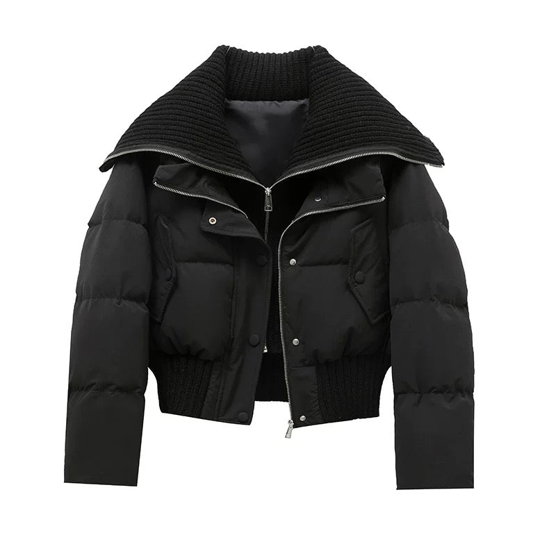 Women's Quilted Jacket | Loose Fit Warm Comfort
