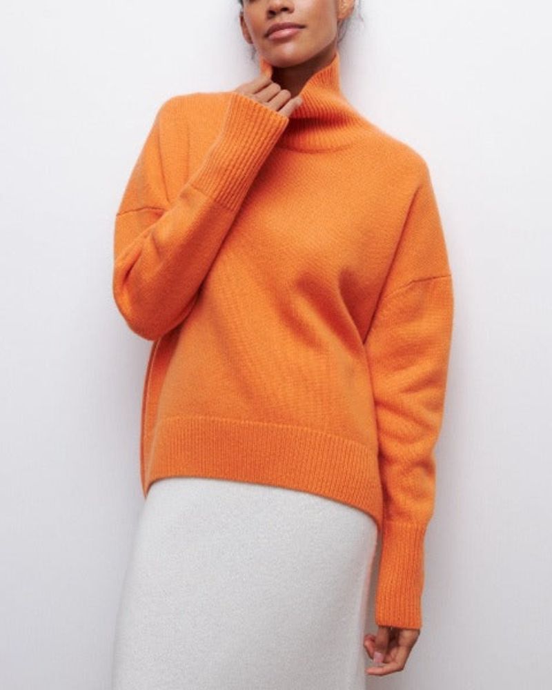 Mieke™ Elegant Oversized Turtleneck
