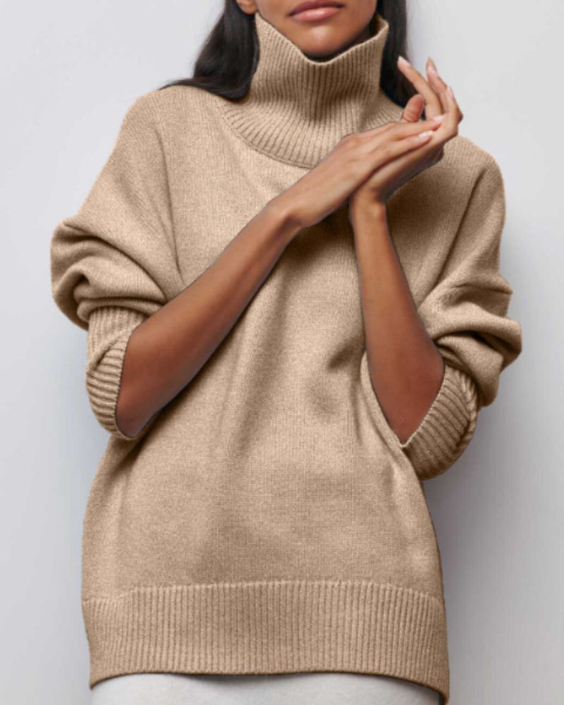 Mieke™ Elegant Oversized Turtleneck