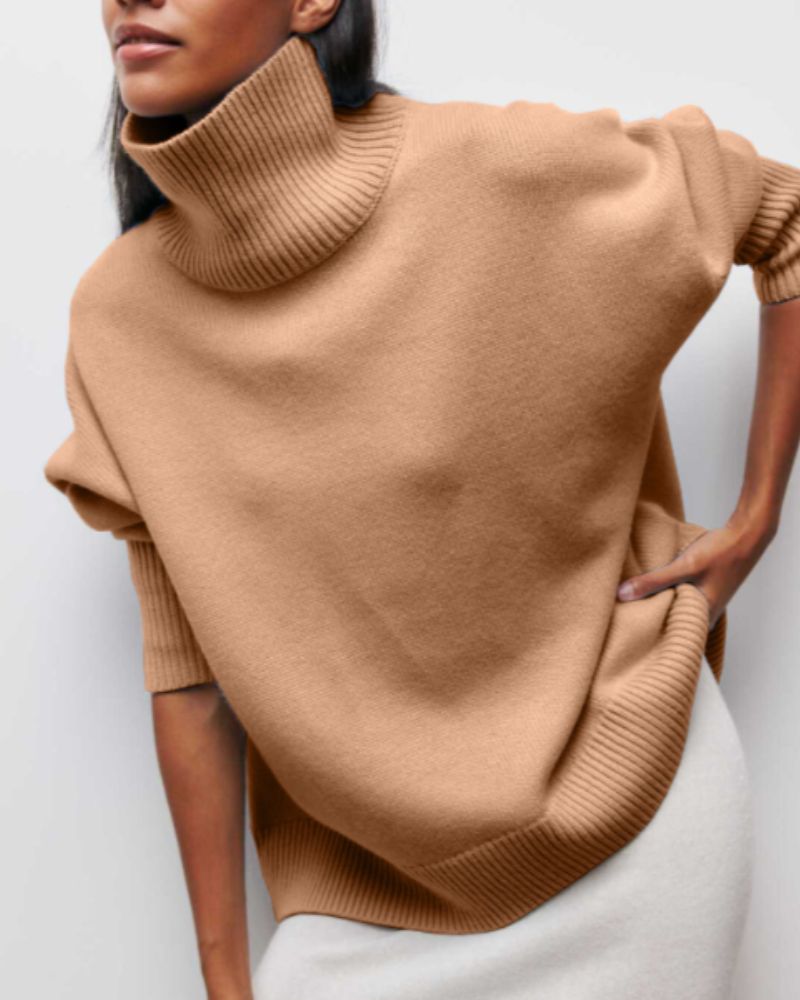 Mieke™ Elegant Oversized Turtleneck