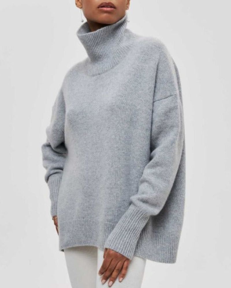 Mieke™ Elegant Oversized Turtleneck