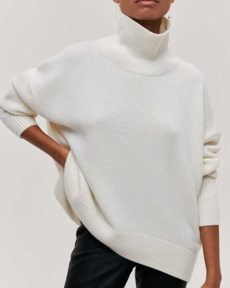 Mieke™ Elegant Oversized Turtleneck