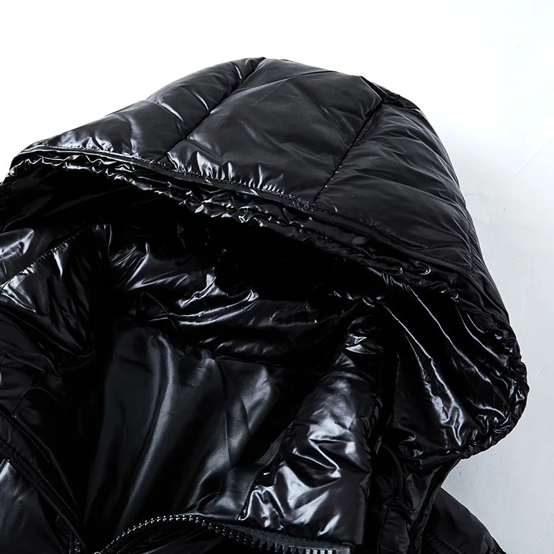 Black Insulated Down Puffer Winter Jacket for Men | Warm Outerwear Collection