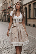 Ornate Embroidered Midi to Maxi Dress for Women