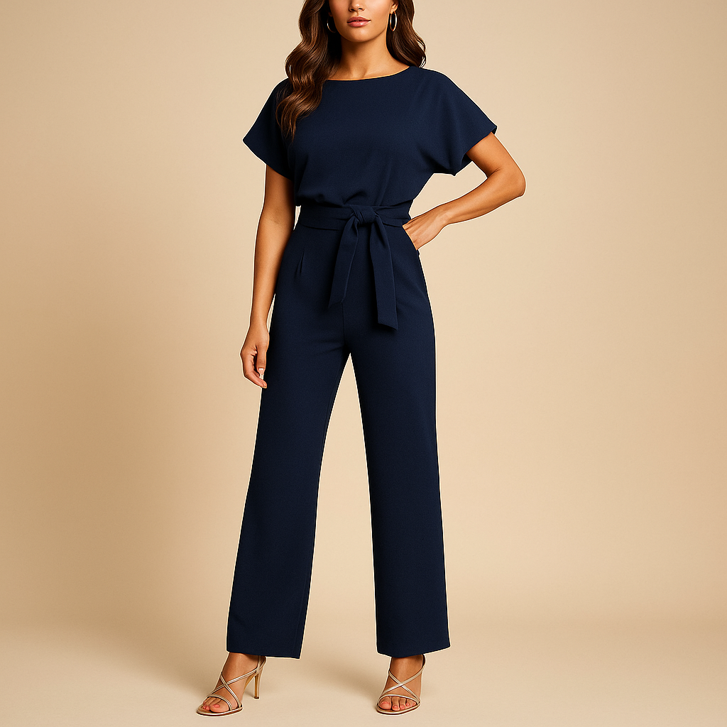Fitted Tie-Waist Jumpsuit for Women | Occasion & Evening Wear