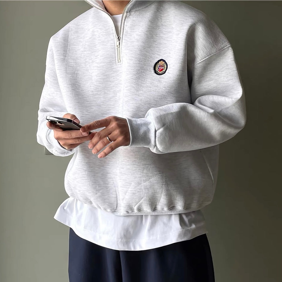 Casual™ Half-Zip Men's Sweater | Sporty and Comfortable | Perfect for Every Day