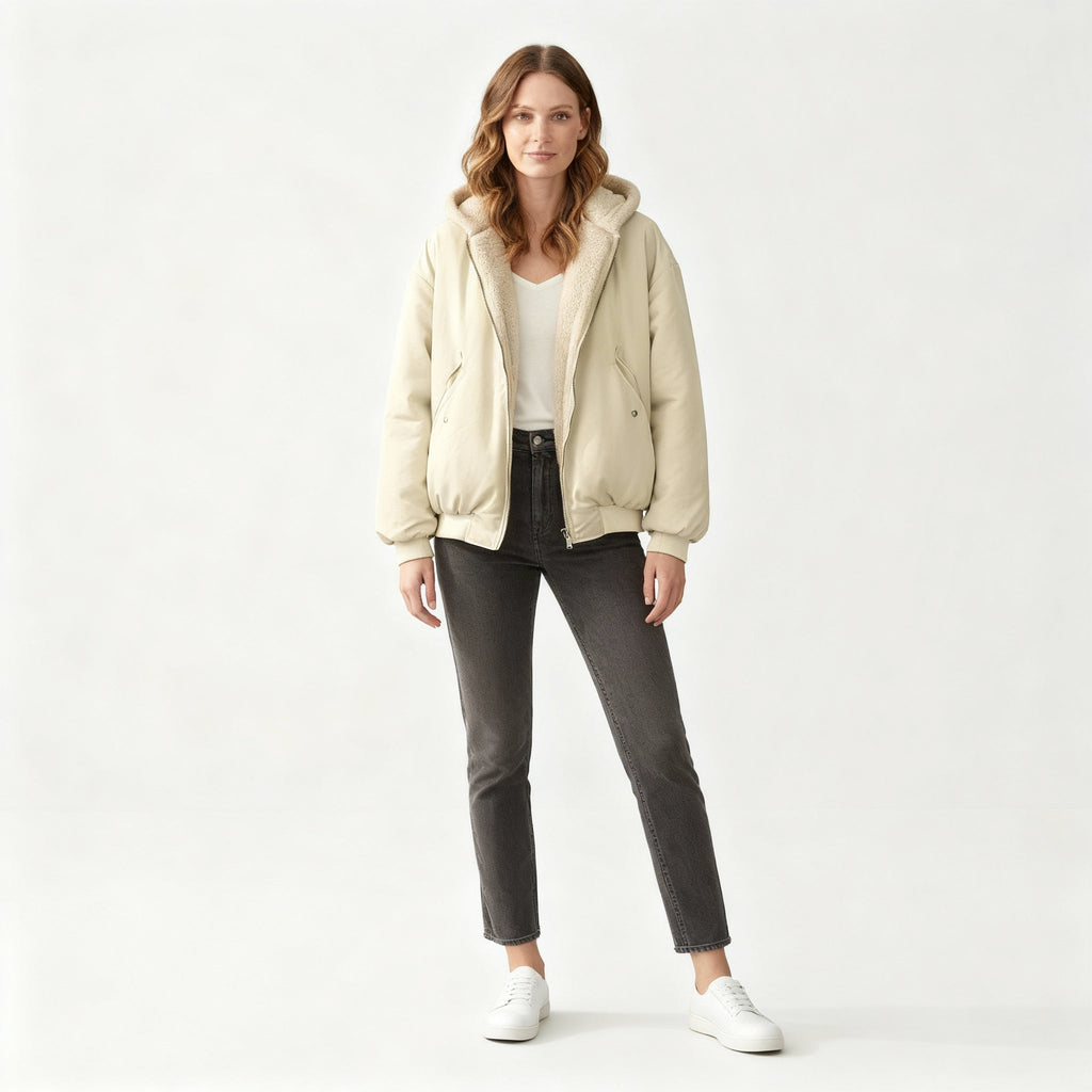 Women's Winter Jacket | Oversized Cut with Internal Insulation