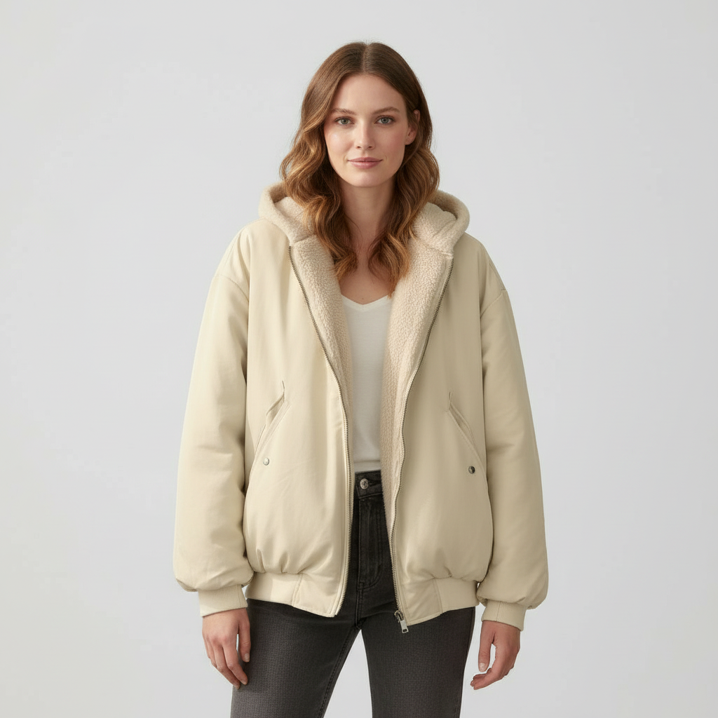 Women's Winter Jacket | Oversized Cut with Internal Insulation