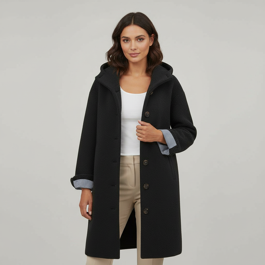 Women's Winter Coat | Long Length with Hood Seasonal