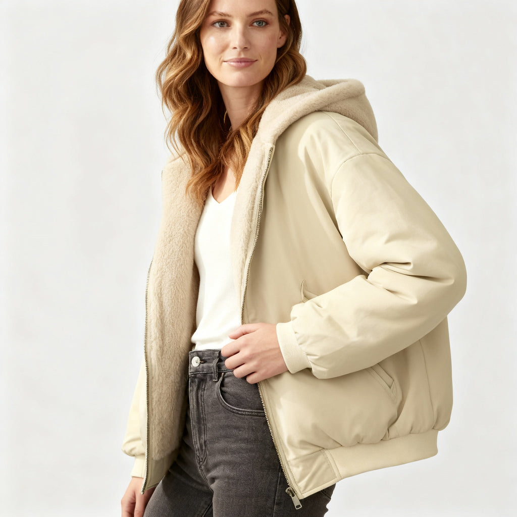 Women's Winter Jacket | Oversized Cut with Internal Insulation