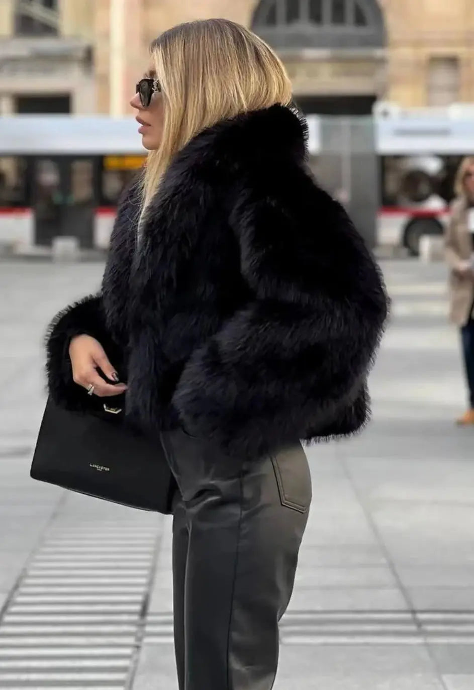 Luxury Women's Faux Fur Jacket | Warm and Elegant