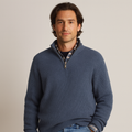 Giovanni Moretti | Cashmere Men's Sweater with Zipper
