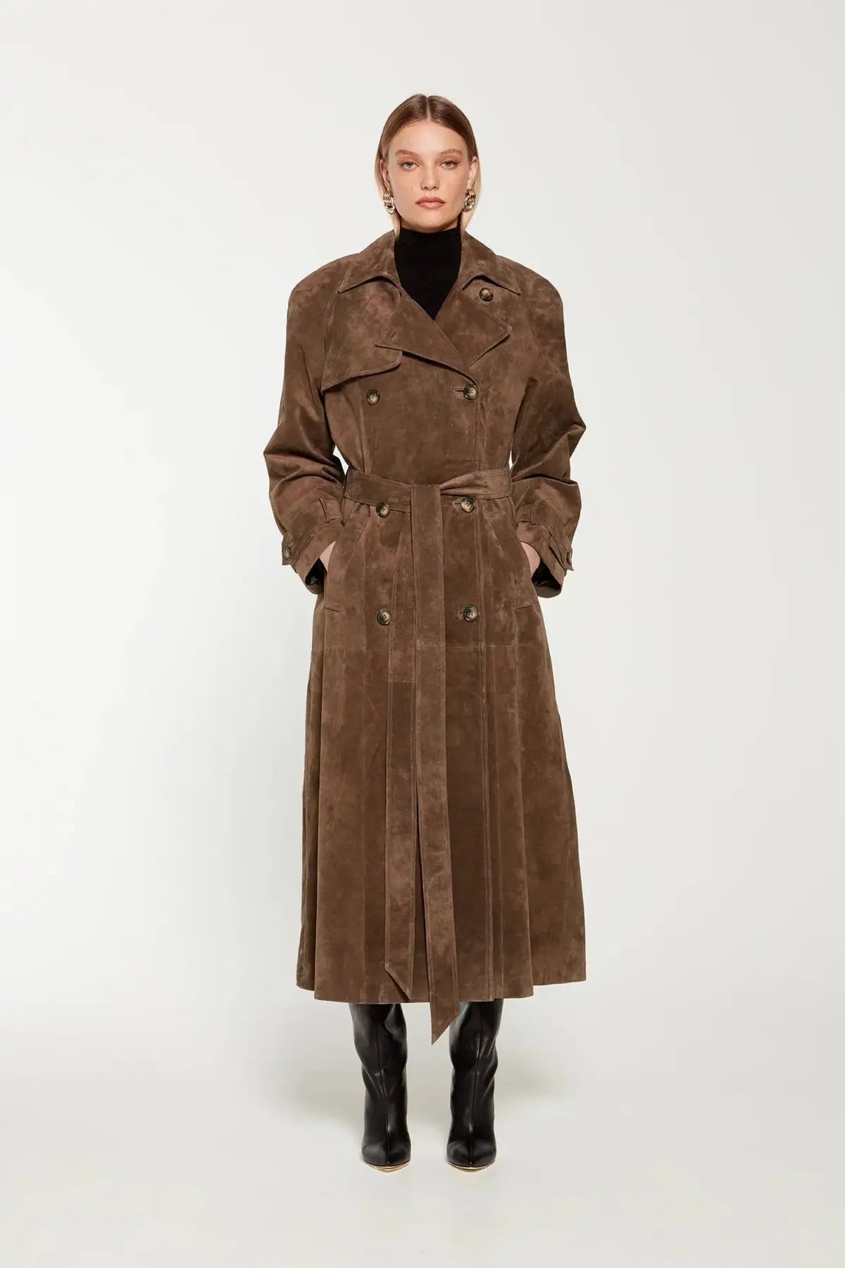Women's Trench Coat | Classic Elegant Cut