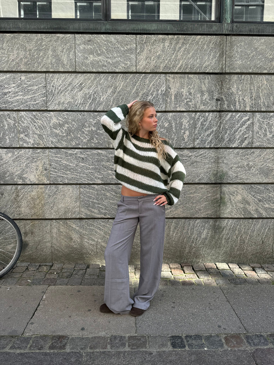 Livia | Knitted Sweater with Stripes
