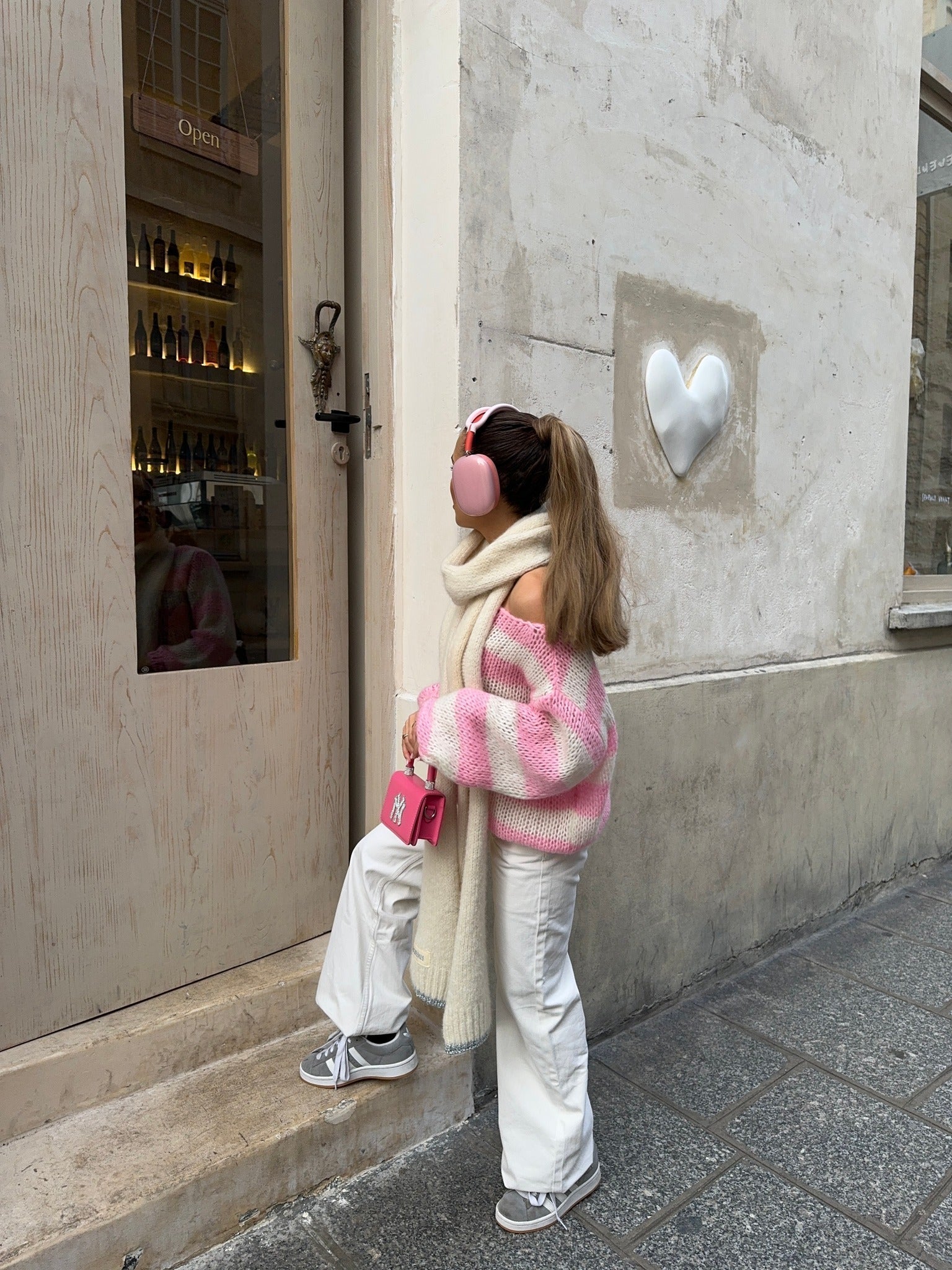 Livia | Knitted Sweater with Stripes