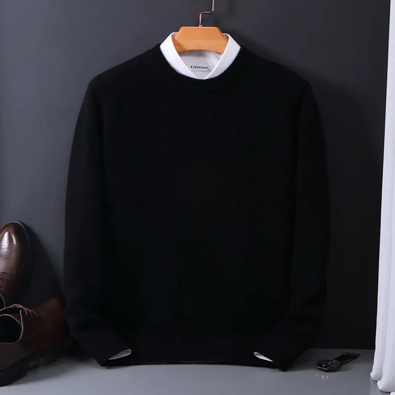 Lode™ Elegant Men's Sweater with Collar Detail