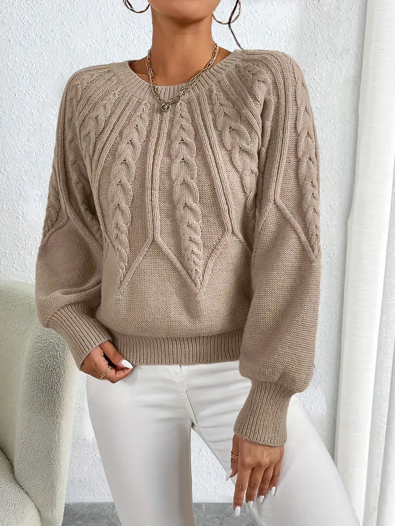 Anja™ Trendy Knitted Women's Sweater