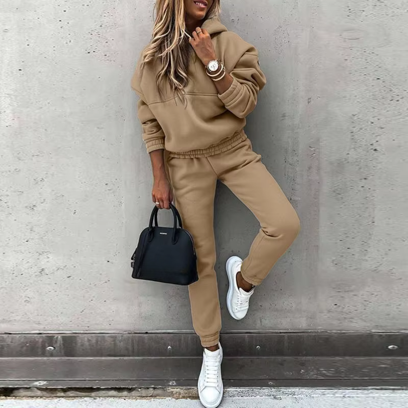 Winter Two Piece Tracksuit Set for Women | Athletic Loungewear