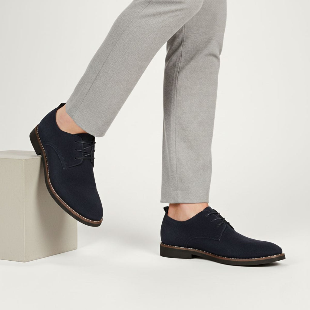 Suede Classic Formal Dress Shoes for Men | Business and Ceremony Occasions