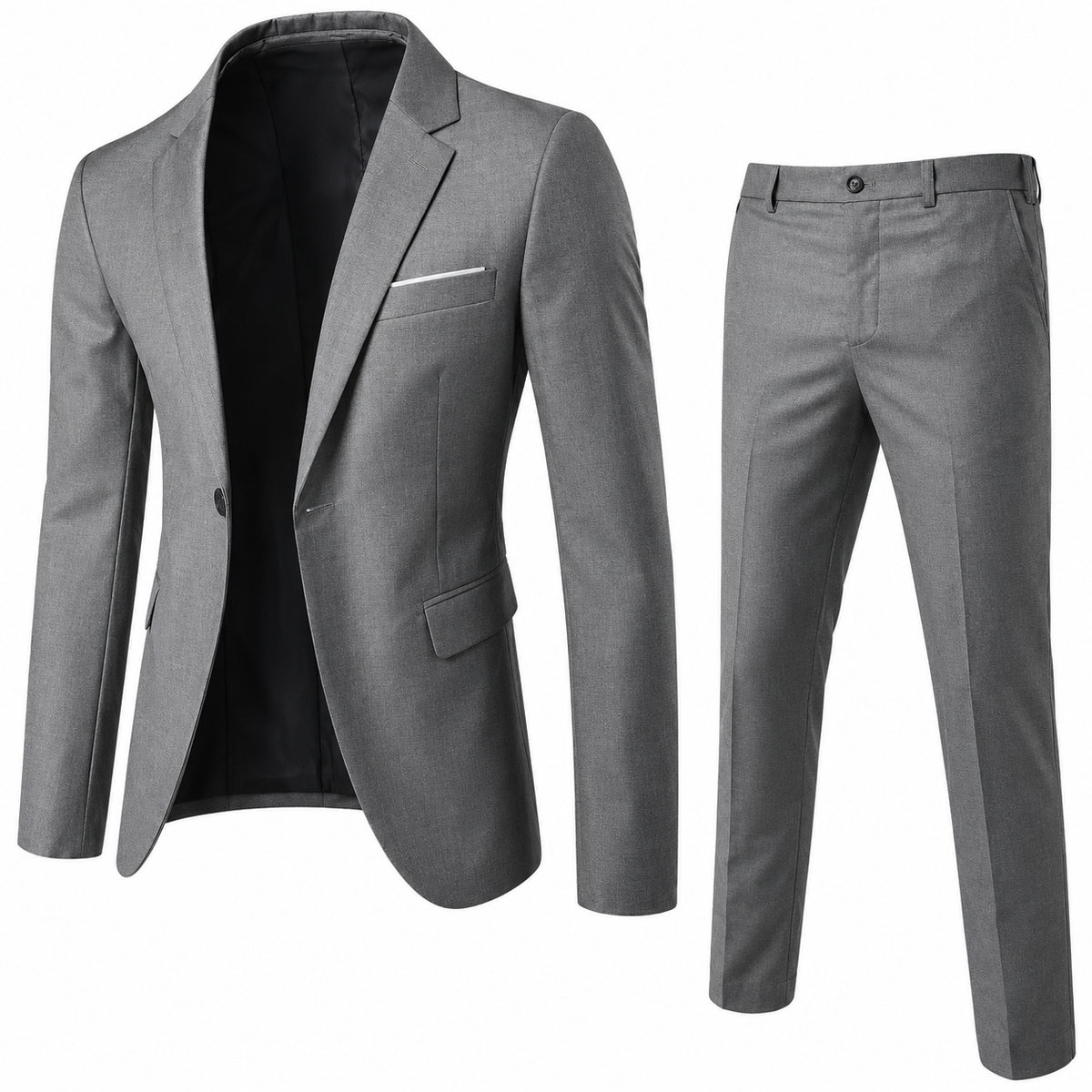 Two Piece Slim Fit Suit with Blazer and Pants for Men | Formal Occasions