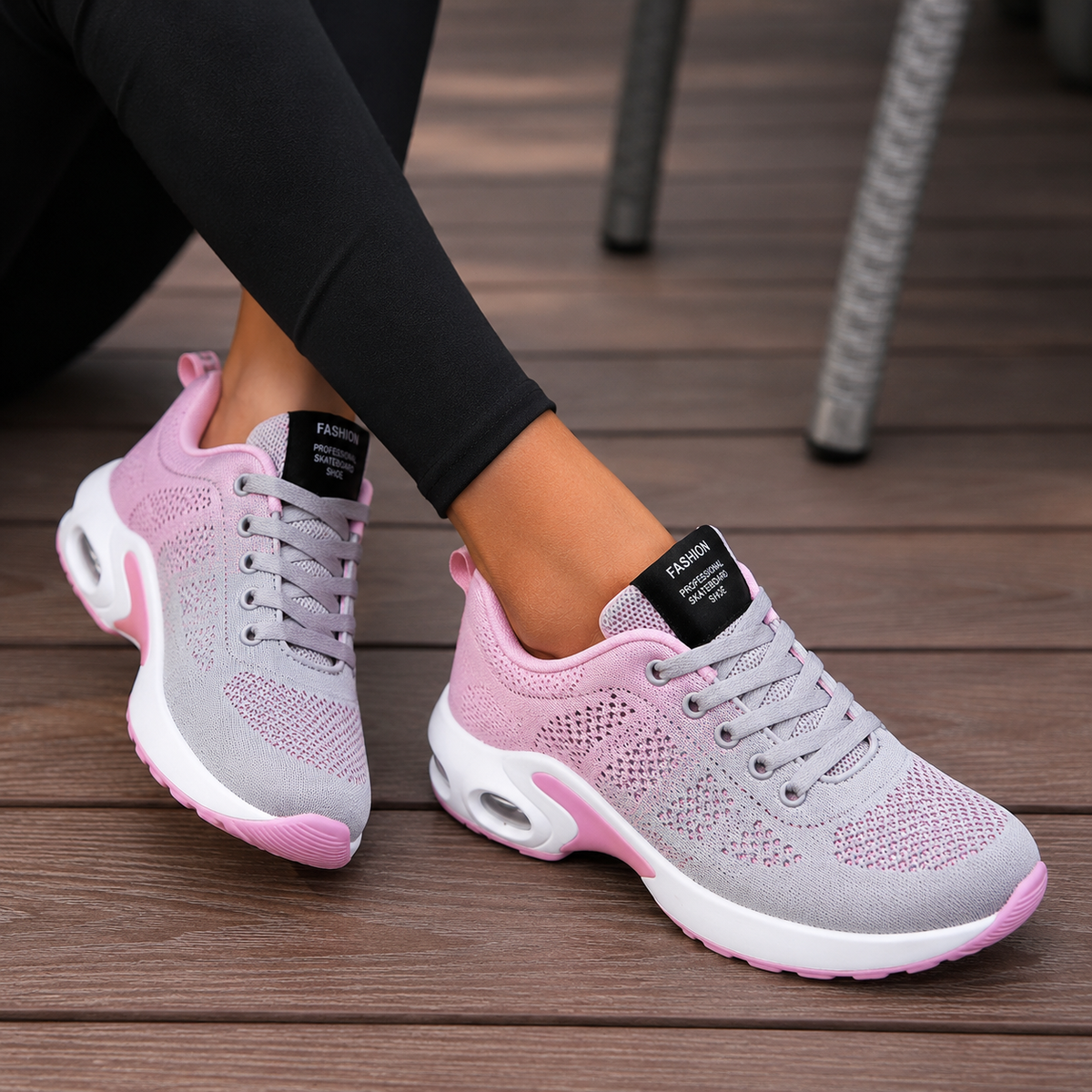 Orthopedic Cushioned Sole Casual Walking Sneakers for Women | Daily Wear