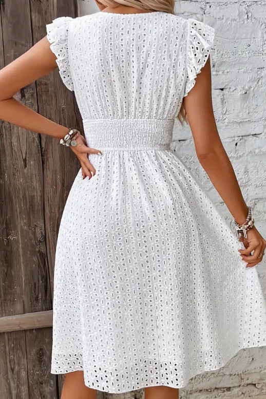 Jacquard Strapless Midi Dress for Women | Spring Summer Occasions