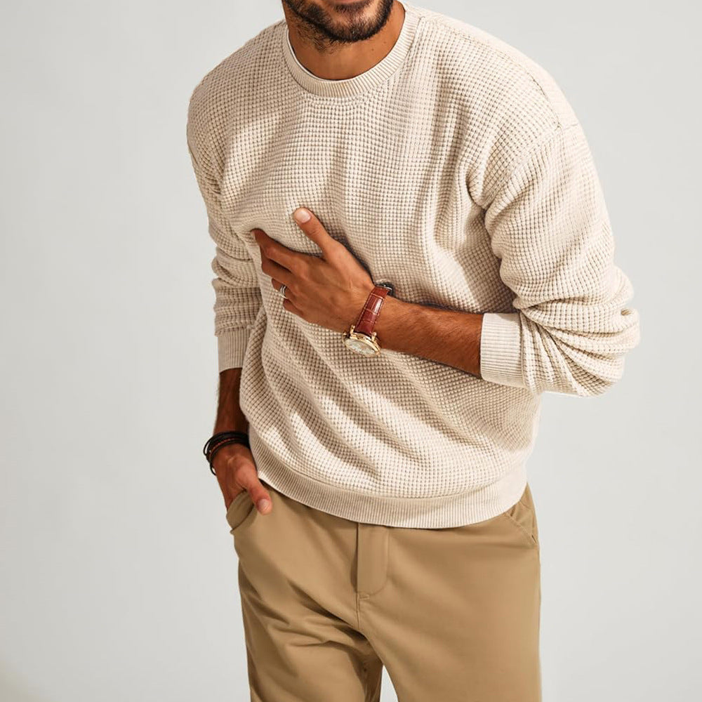 Marco Alvarez | Luxe Men's Acrylic Sweater with Loose Fit