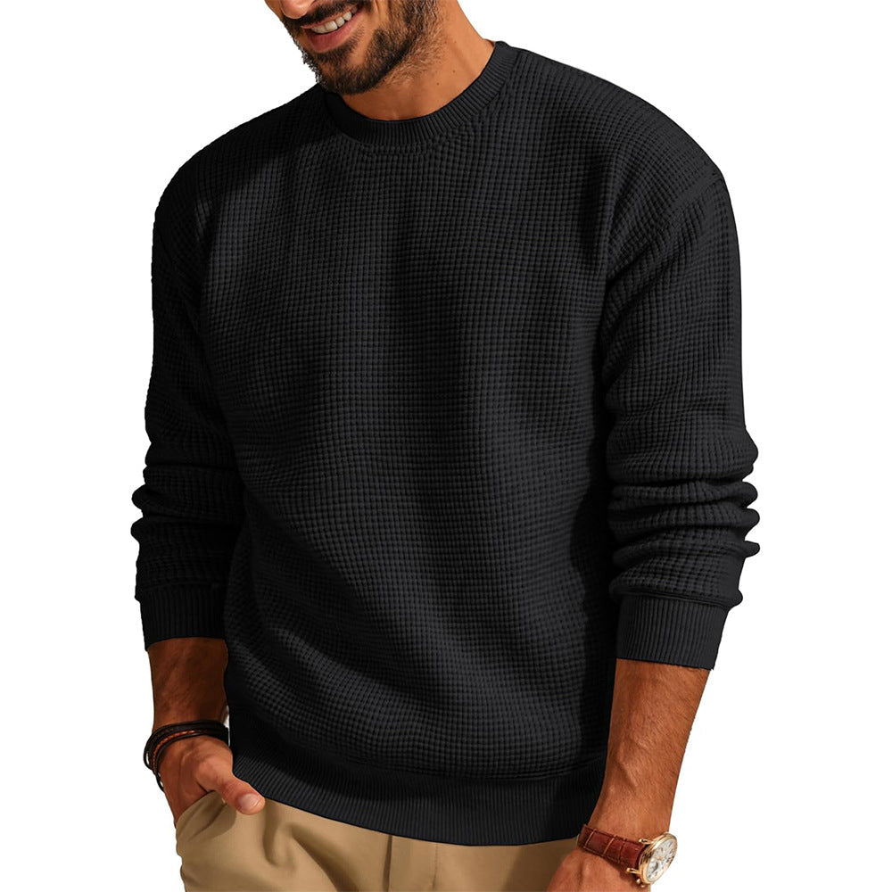 Marco Alvarez | Luxe Men's Acrylic Sweater with Loose Fit