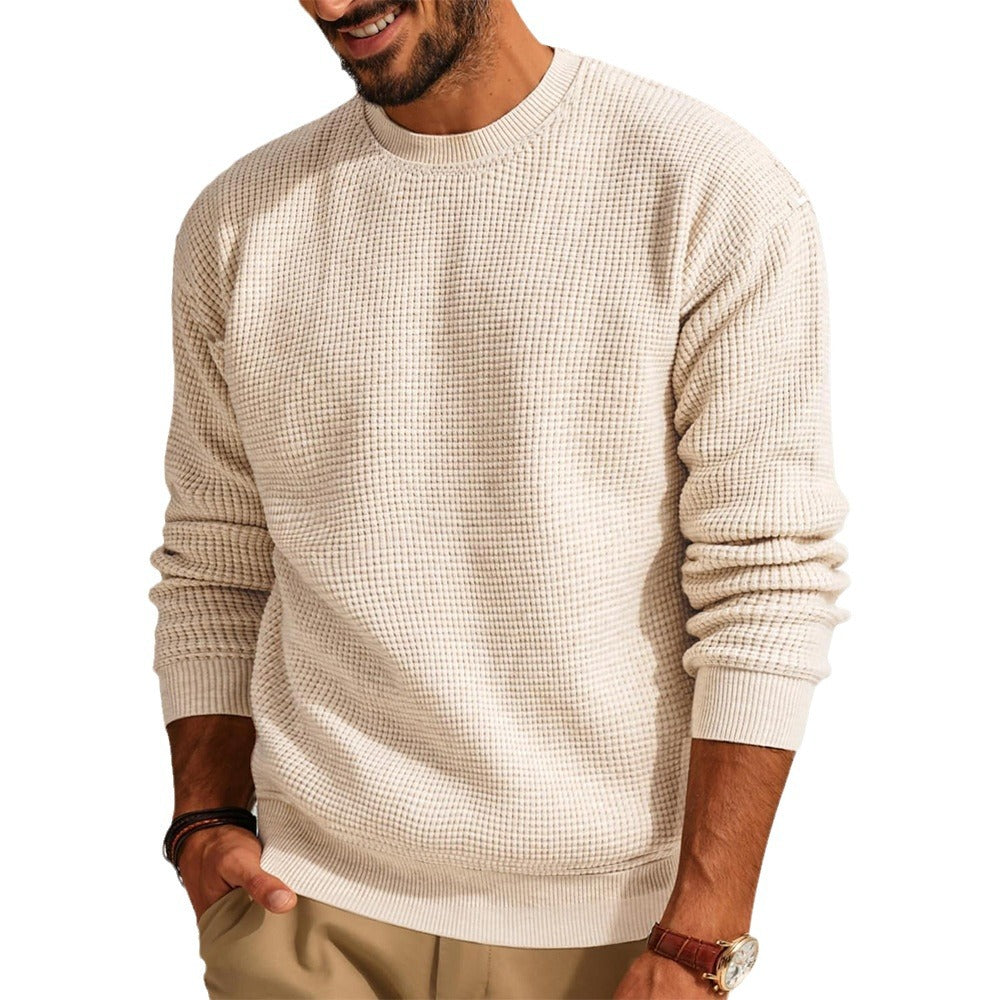 Marco Alvarez | Luxe Men's Acrylic Sweater with Loose Fit
