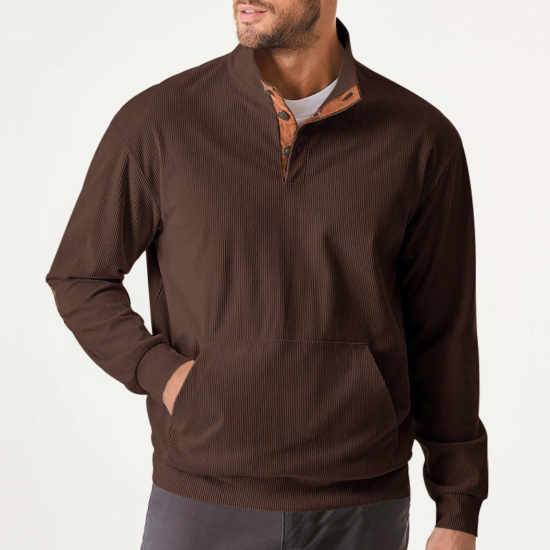 Mason Ridge | Men's Rib Half-Zip Sweater