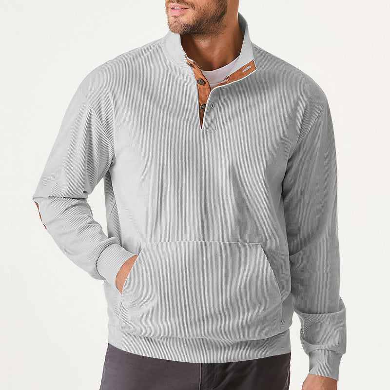 Mason Ridge | Men's Rib Half-Zip Sweater