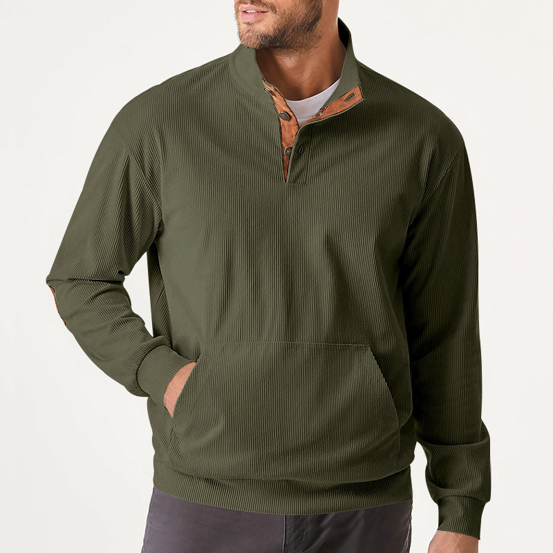 Mason Ridge | Men's Rib Half-Zip Sweater